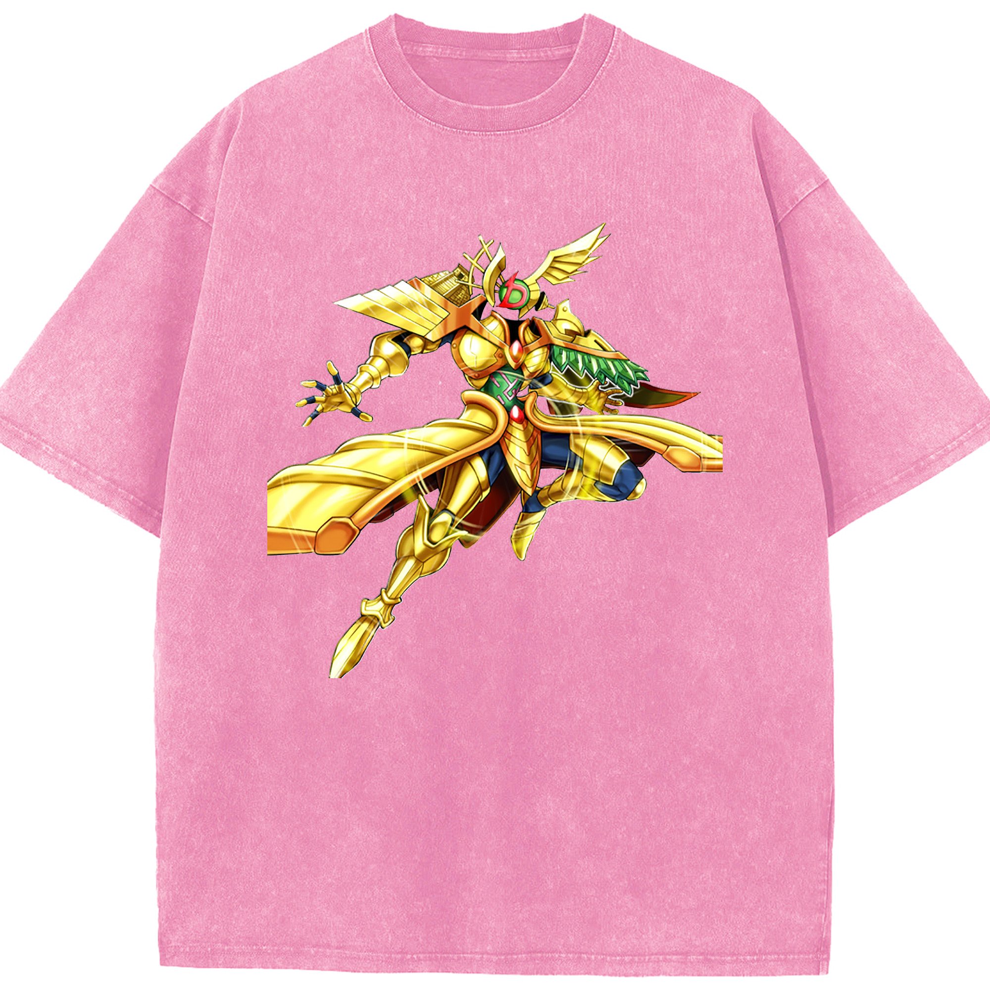 （画像用） 遊☆戯☆王 Yu-Gi-Oh! 綿100% ヴィンテージ風 半袖Tシャツ（フロントプリント）